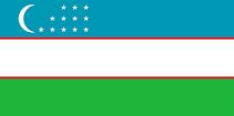 Uzbekistan flag